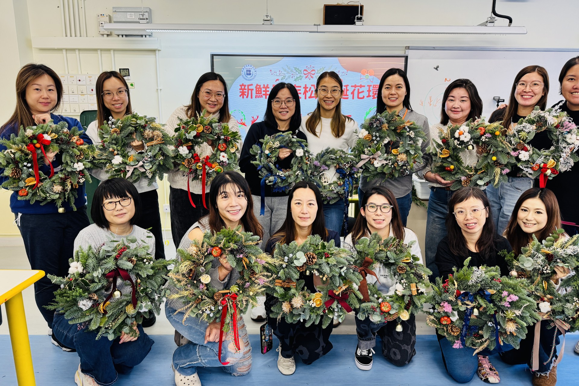 2025.12.15 家長聖誕花環工作坊