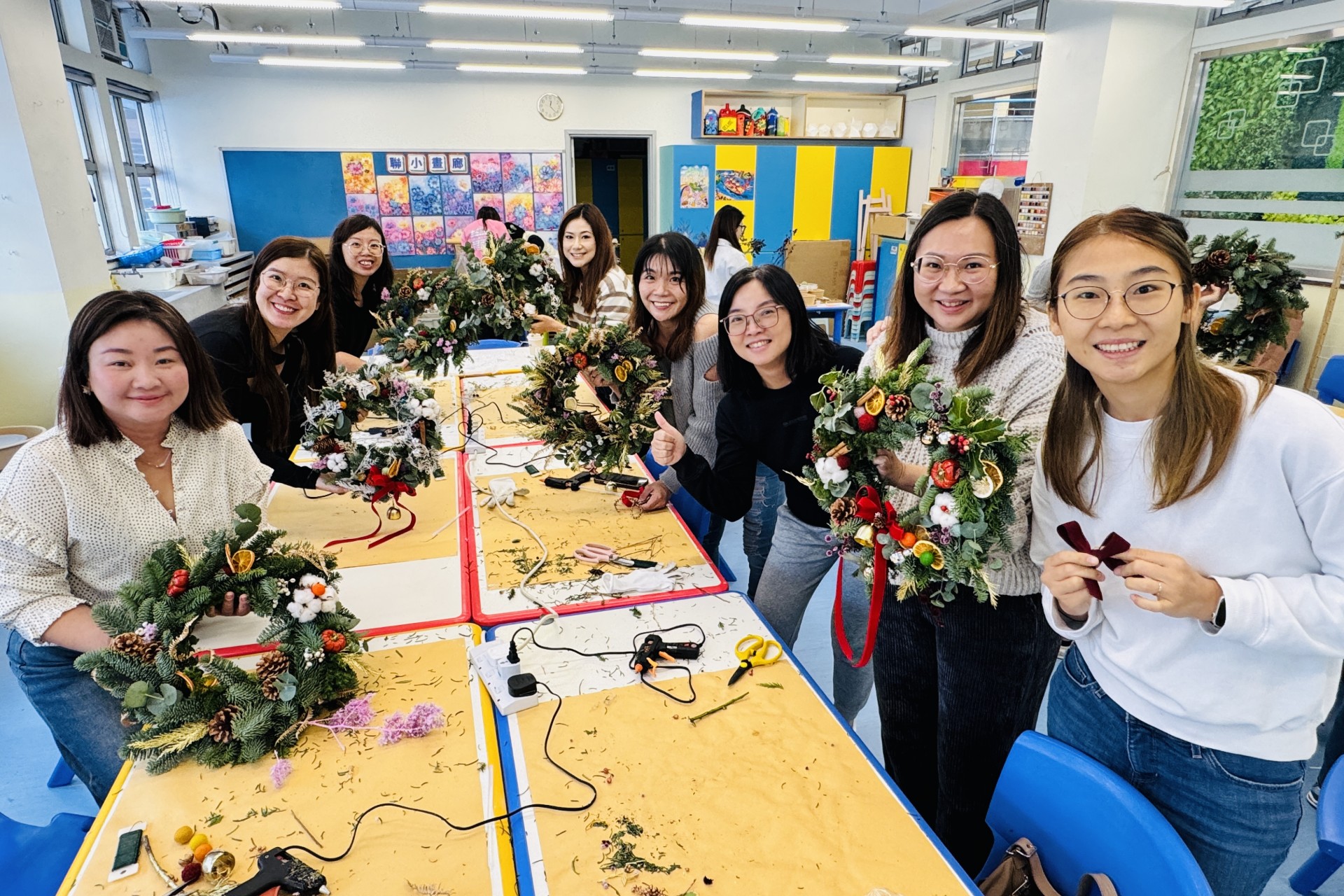 2025.12.17 家長聖誕花環工作坊